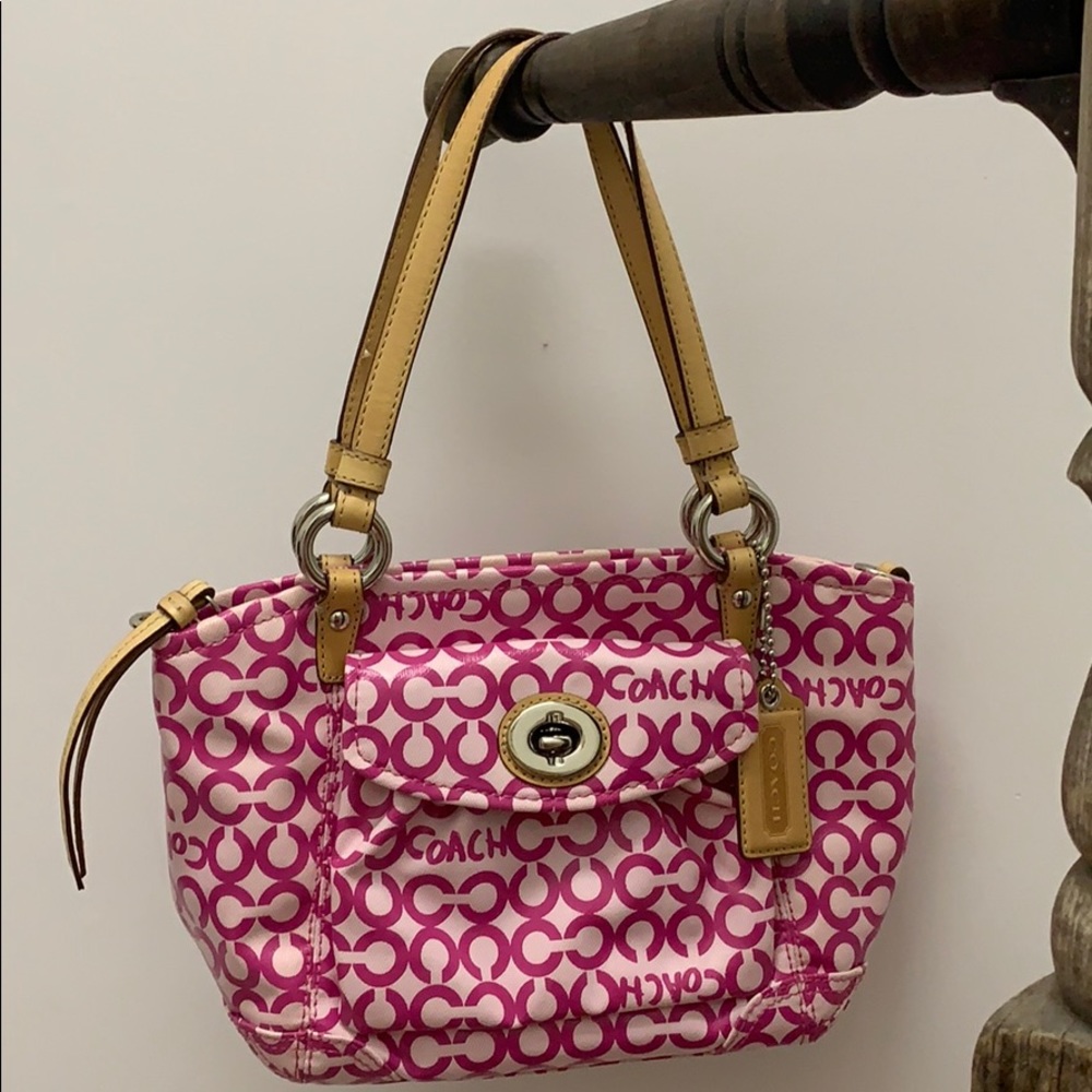 Pink Coach Purse